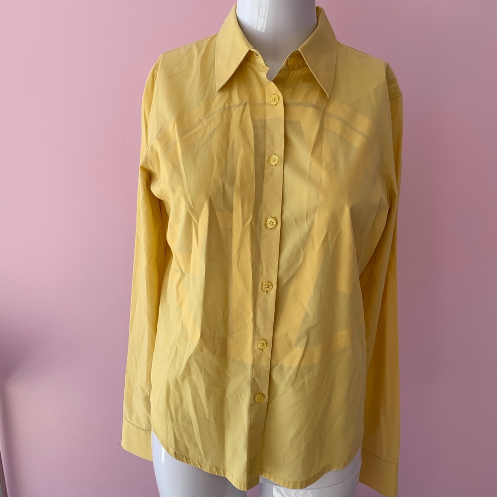 Yellow Amrani button up